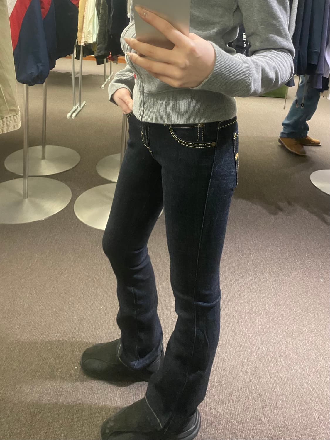 26) 에드윈 y2k 빈티지 부츠컷 데님팬츠 상품이미지3