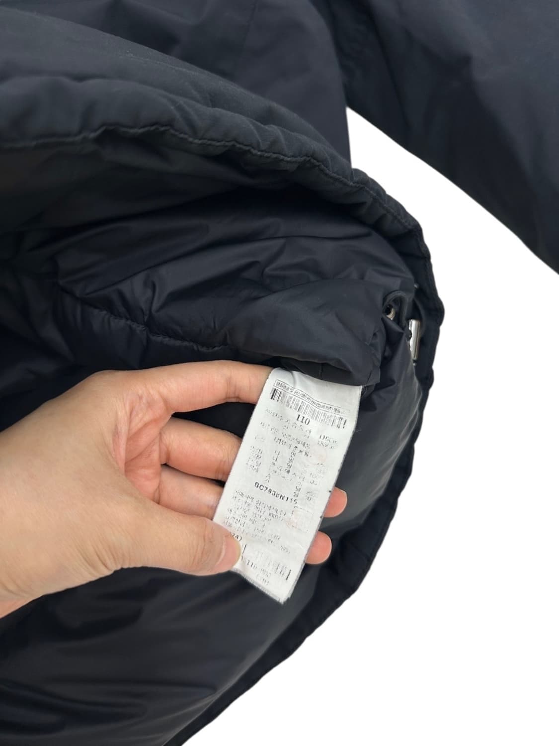 빈폴 덕다운 패딩 블랙 (2XL)  상품이미지10