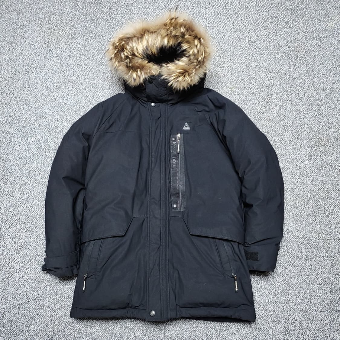 [100] 르꼬끄 덕다운 패딩 점퍼 후드 퍼 상품이미지1