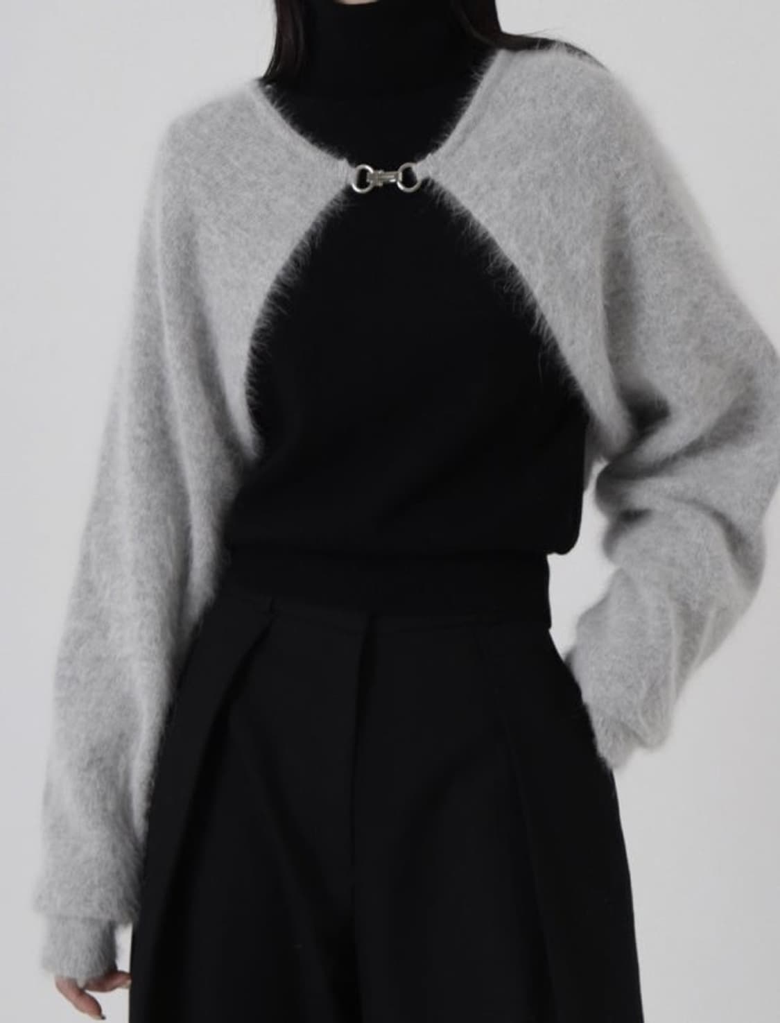 트리밍버드 앙고라 볼레로 상품이미지1