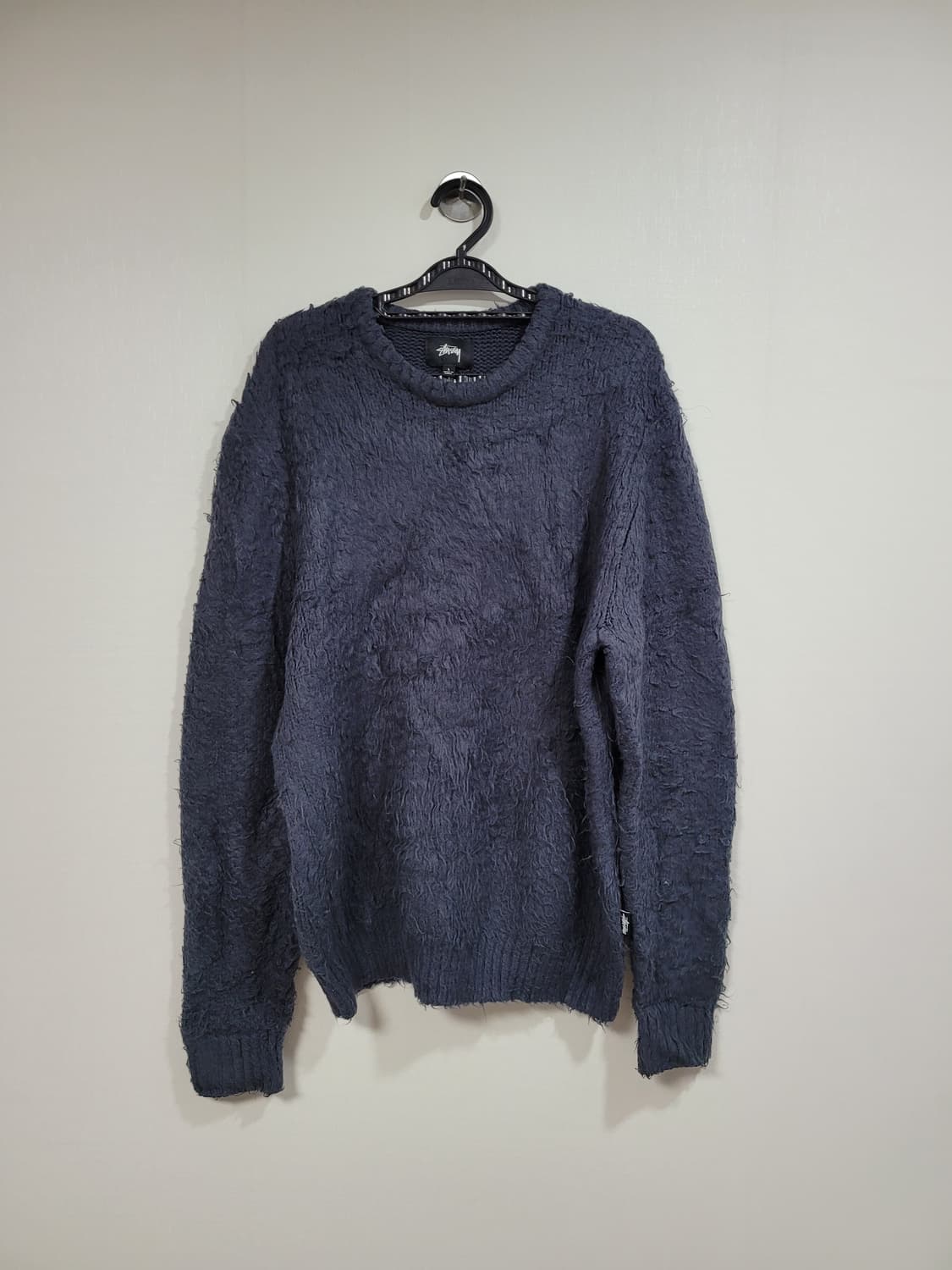 Stussy 스투시 모헤어 쉐기 니트 L 상품이미지1
