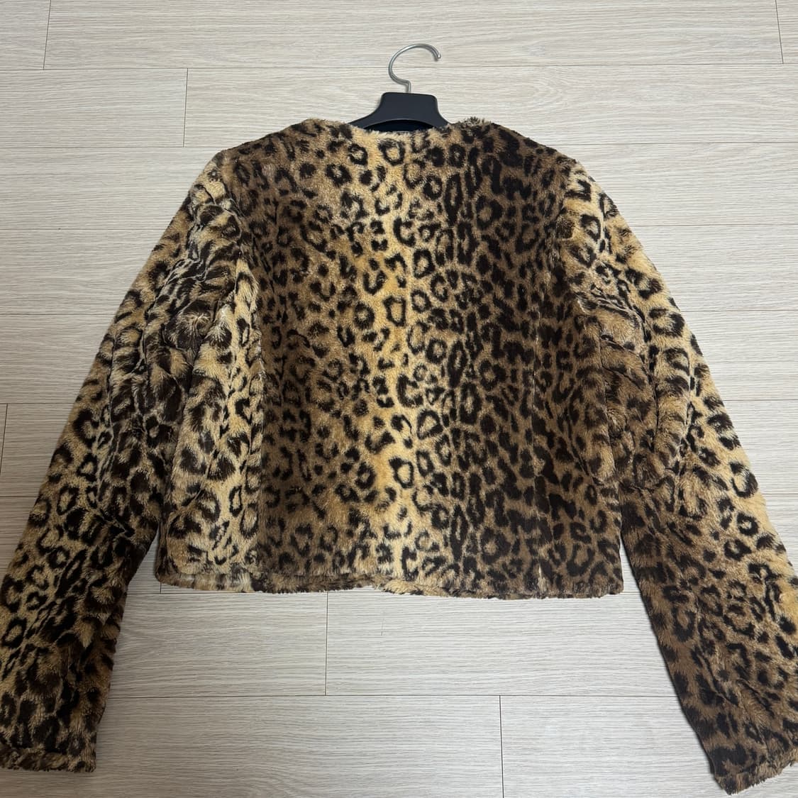 머큐리듀오 빈티지 호피 퍼 자켓 상품이미지2