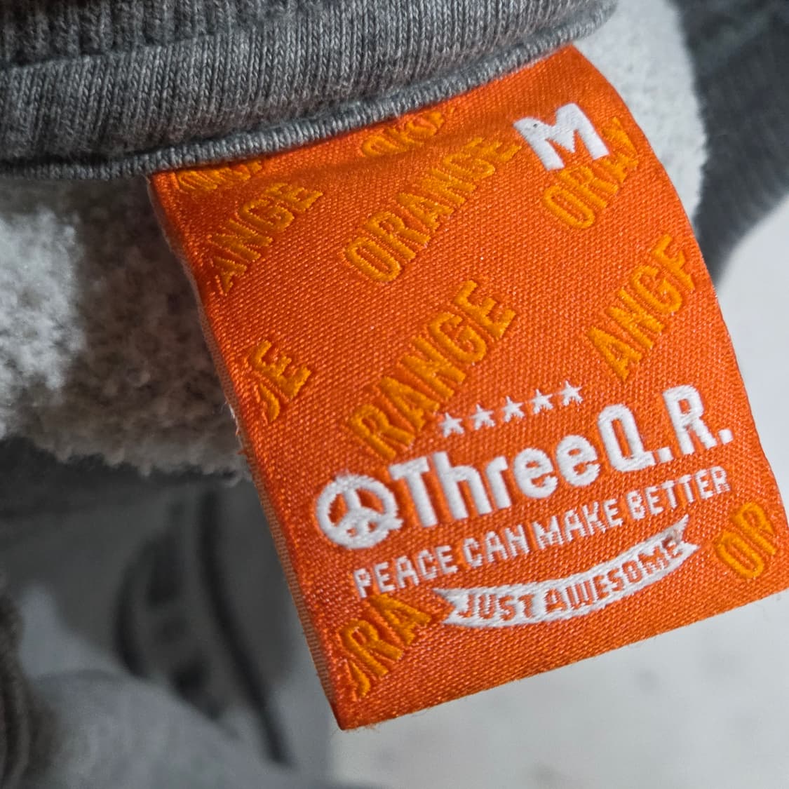 쓰리큐알 그레이 맨투맨 상품이미지7