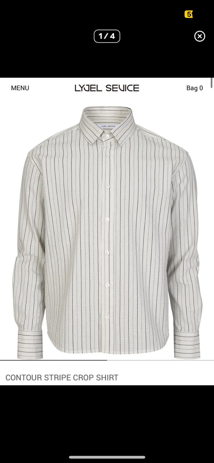 리젤 서비스 셔츠 2사이즈 상품이미지1