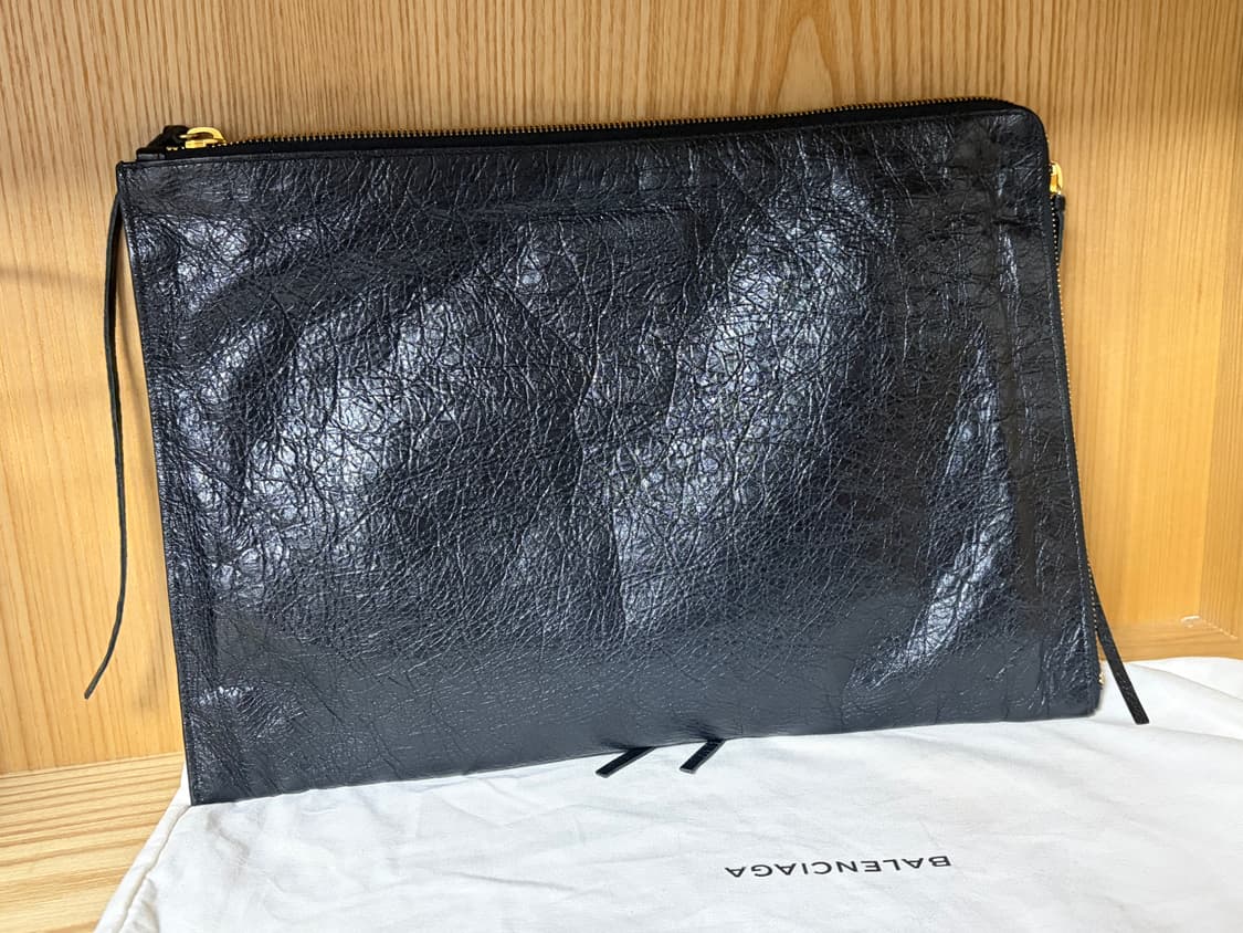 가격제안O) 정품 발렌시아가 클래식 클러치백 상품이미지2