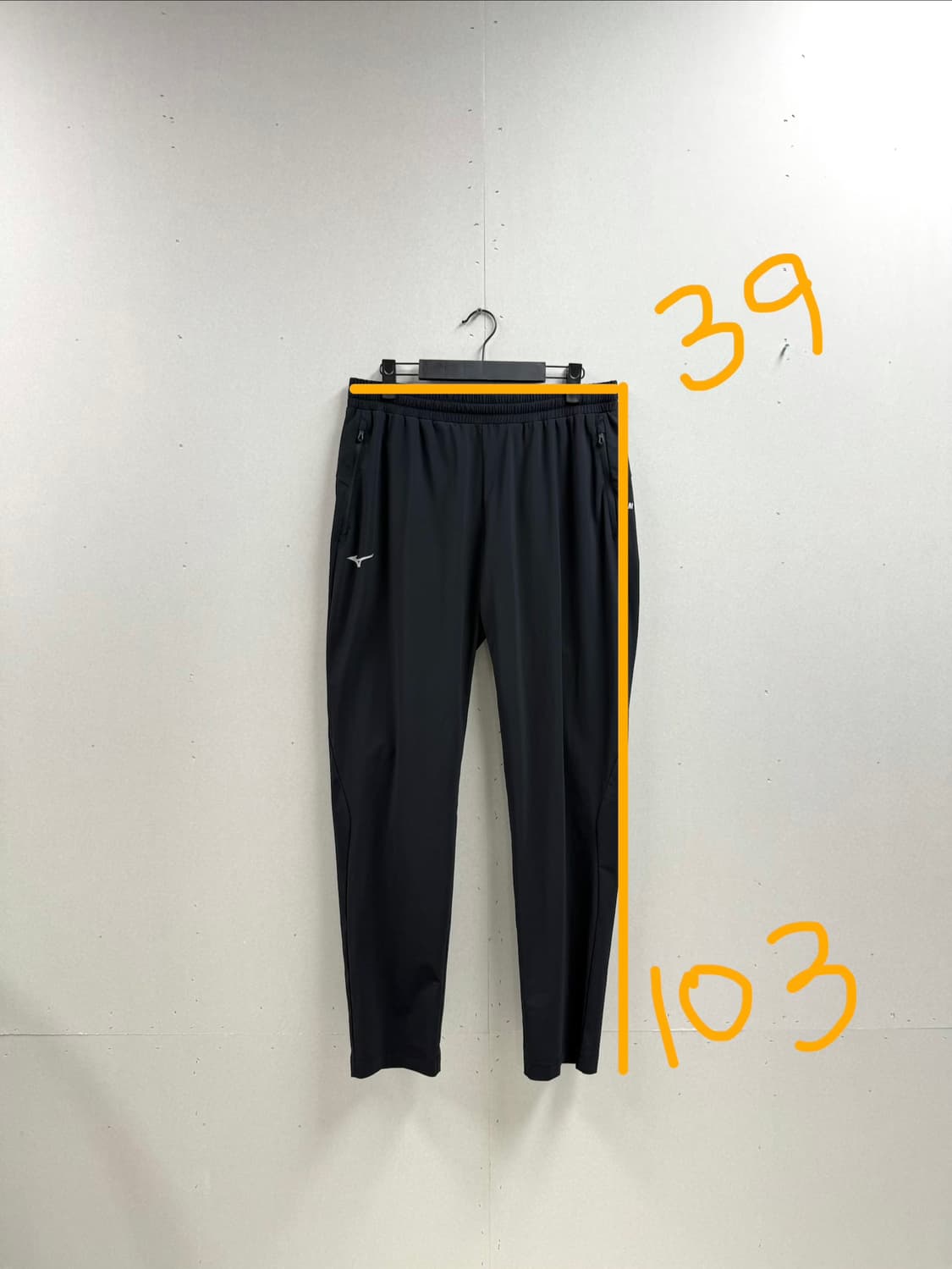 남성 xl 90 / 미즈노 트랙 팬츠 블랙 상품이미지2