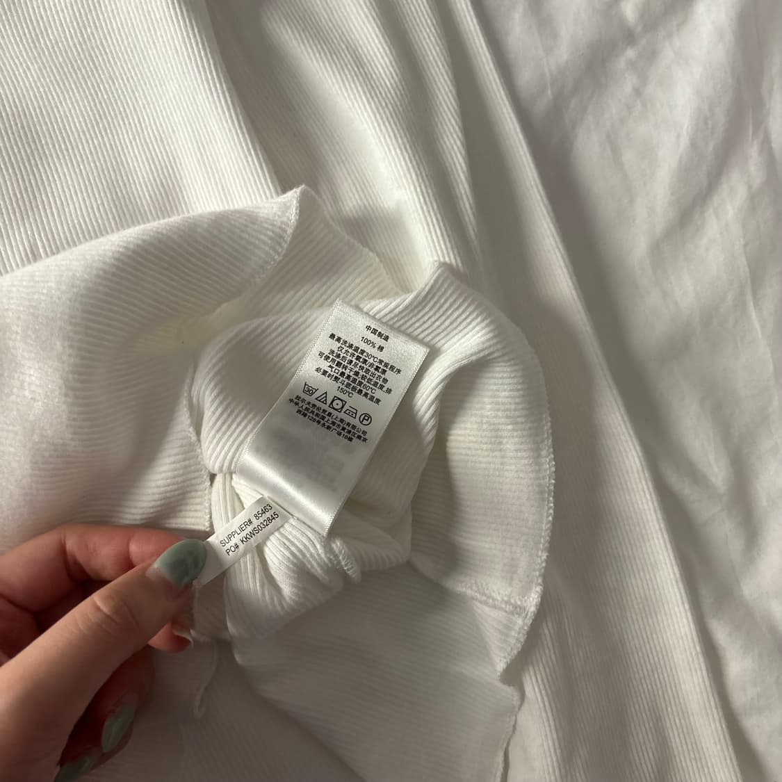 폴로 보라포니 골지 롱슬리브 상품이미지4