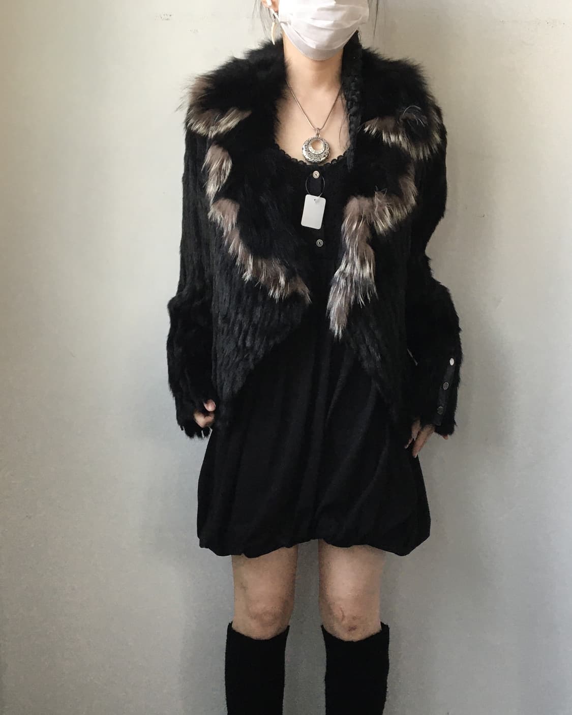 Fur mixed jacket 상품이미지7