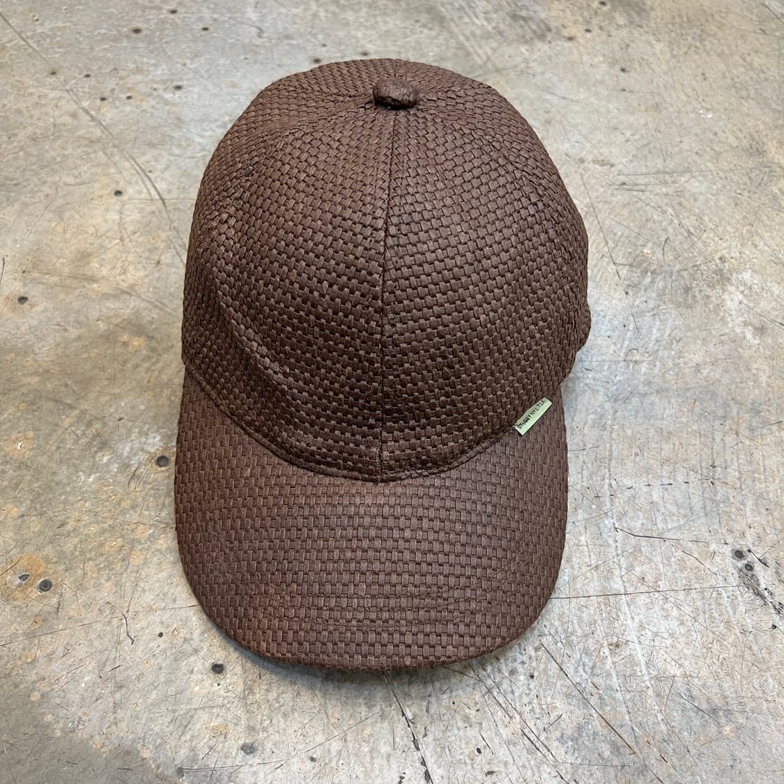 90s stussy straw mesh cap 상품이미지1