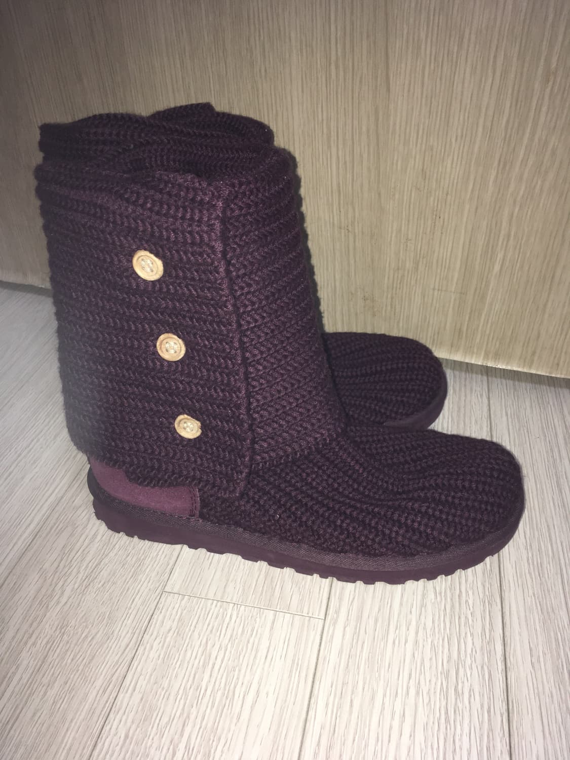 어그 카디 니트 부츠 플럼 상품이미지4