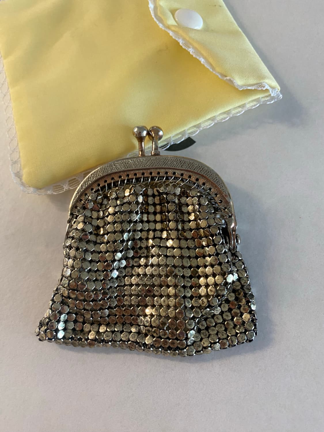 일본 빈티지 메탈 동전 악세사리 지갑 + 파우치 상품이미지3