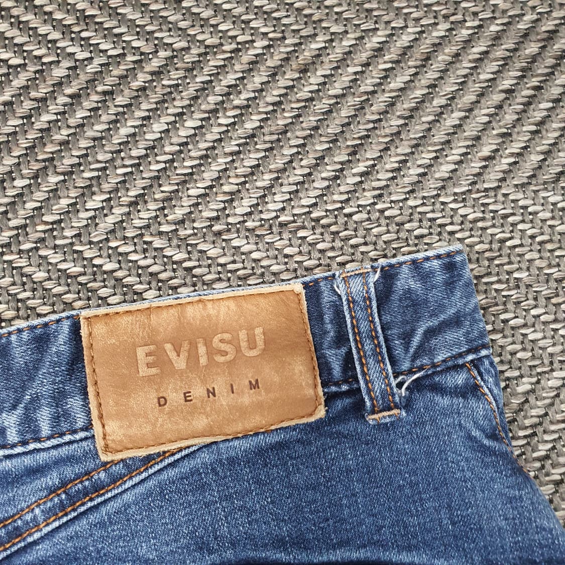 에비수 슬림핏 스판 청바지 남자34 상품이미지6