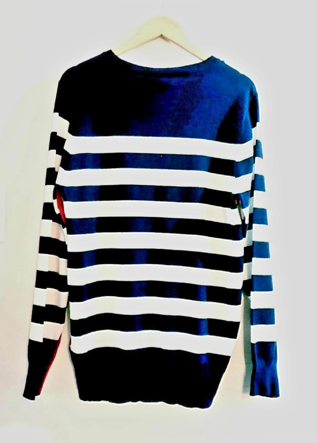 공용 택새 버버리 가벼운 니트 티셔츠  상품이미지2