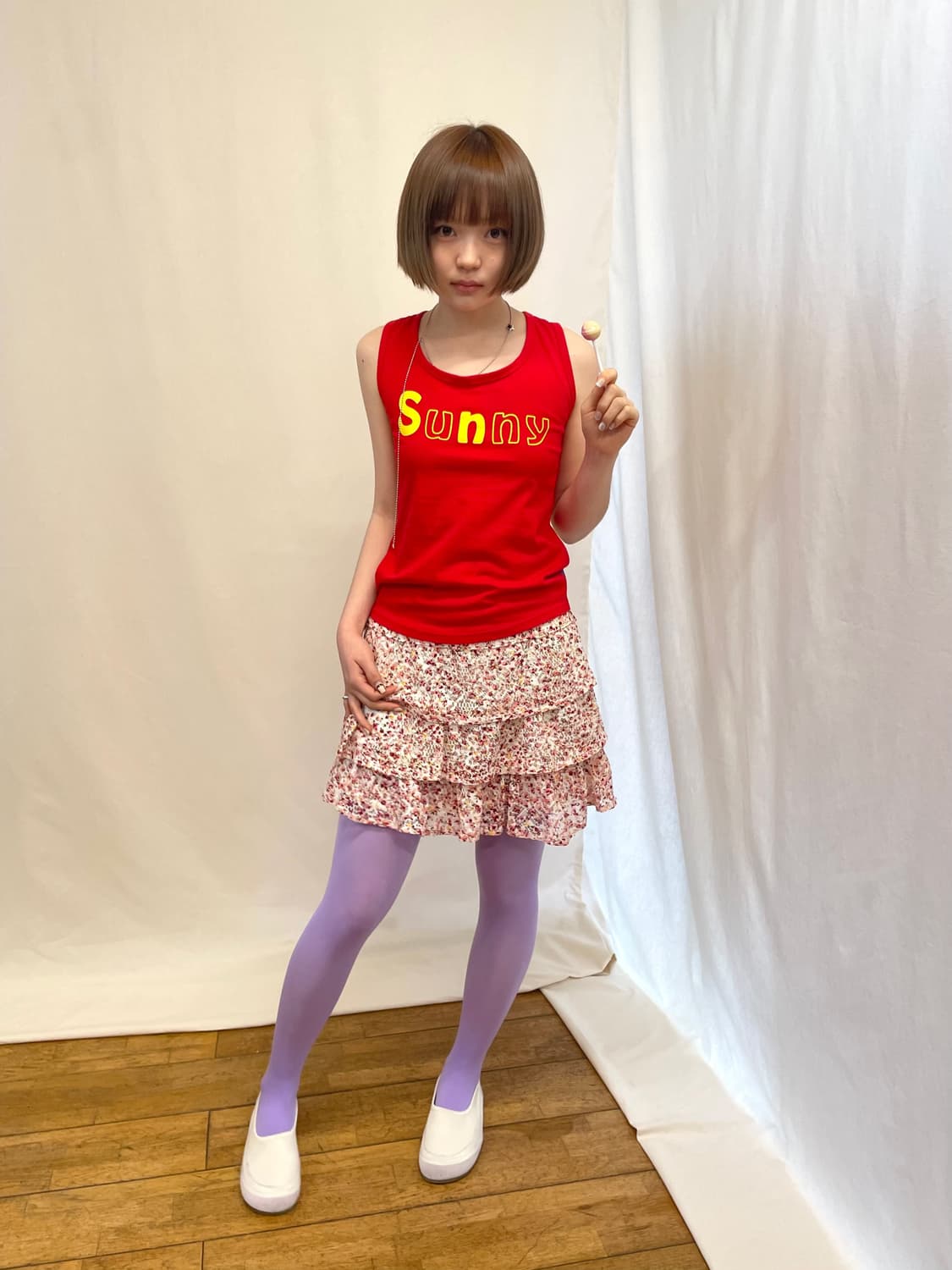 floral skirt 상품이미지4