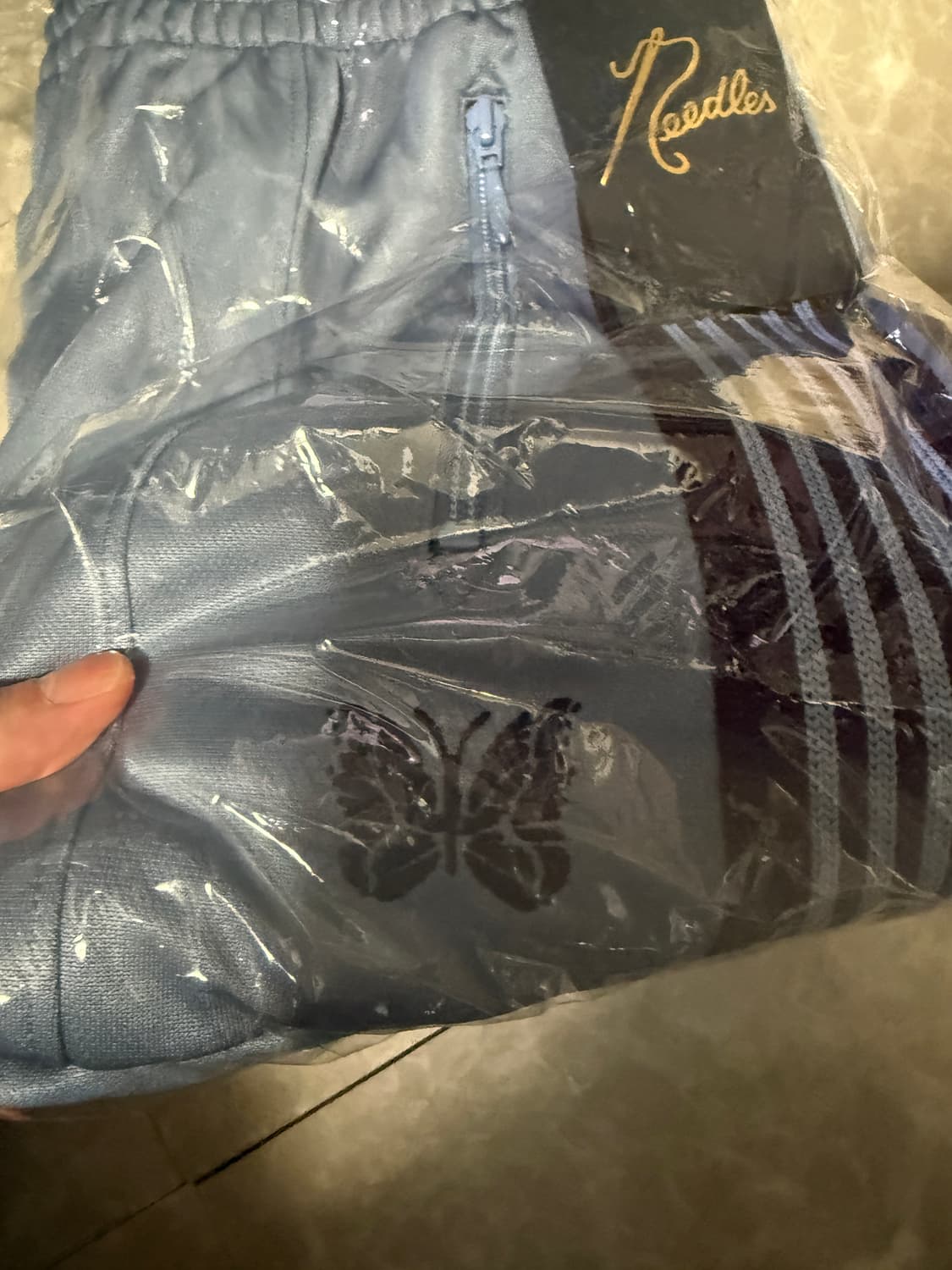 S사이즈 니들스 BEAVER 별주 HD 트랙 팬츠 삭스 상품이미지2