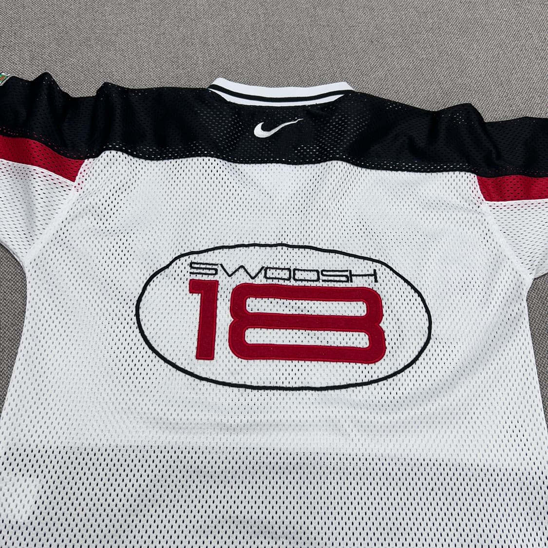 나이키 90s 빅스우시 메쉬 웜업 져지(실측L) 상품이미지4