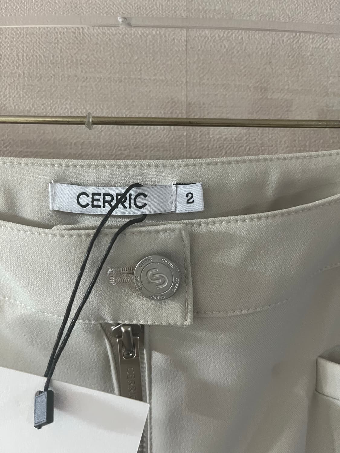 세릭 CERRIC front zipper slim pants(2size) 상품이미지6