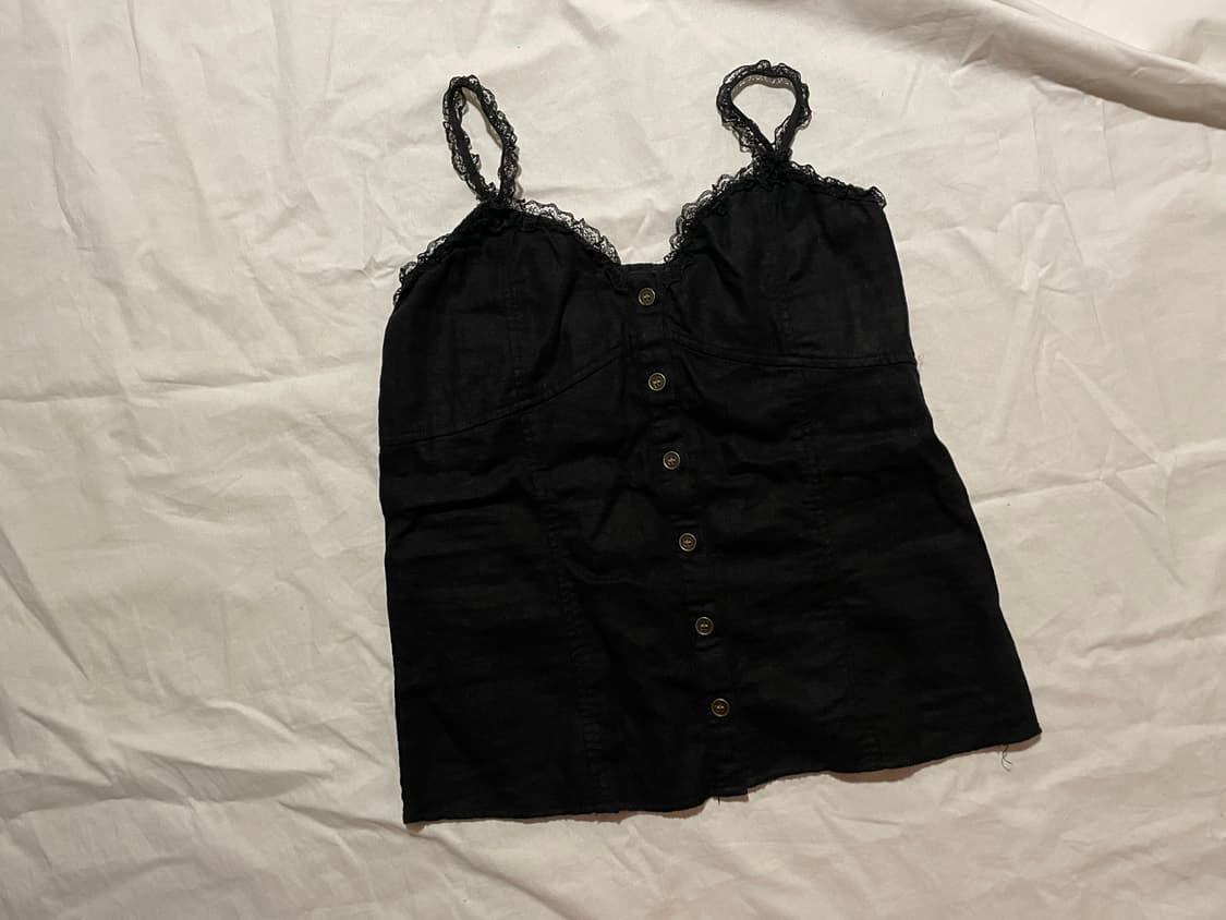 vintage sleeveless shirt 상품이미지2