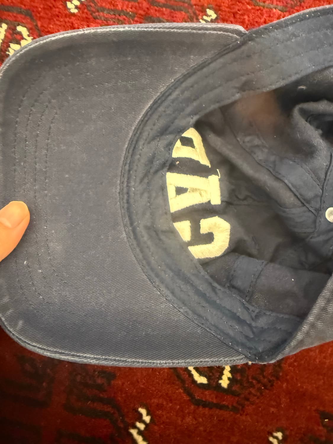 갭 빅로고 네이비 볼캡 상품이미지4