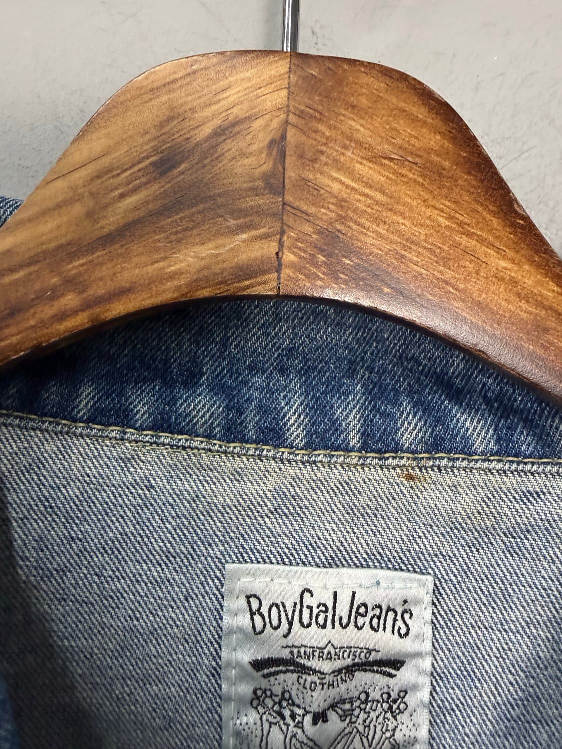 빈티지 올드스쿨 오버 데님 자켓 H1429 상품이미지9