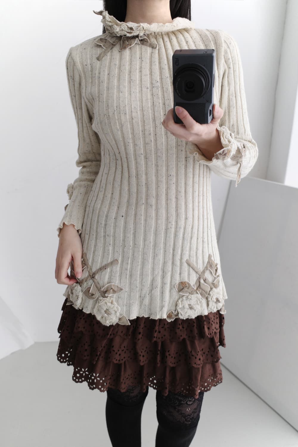 flower knit 상품이미지6
