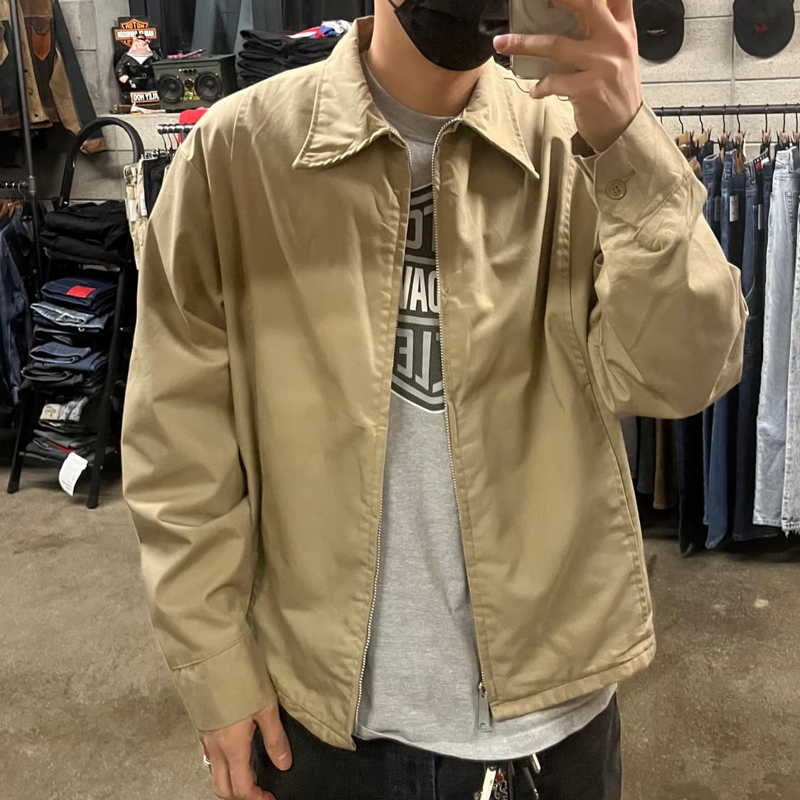 70s Sears 메카닉 워크 자켓 (105-110) 상품이미지6