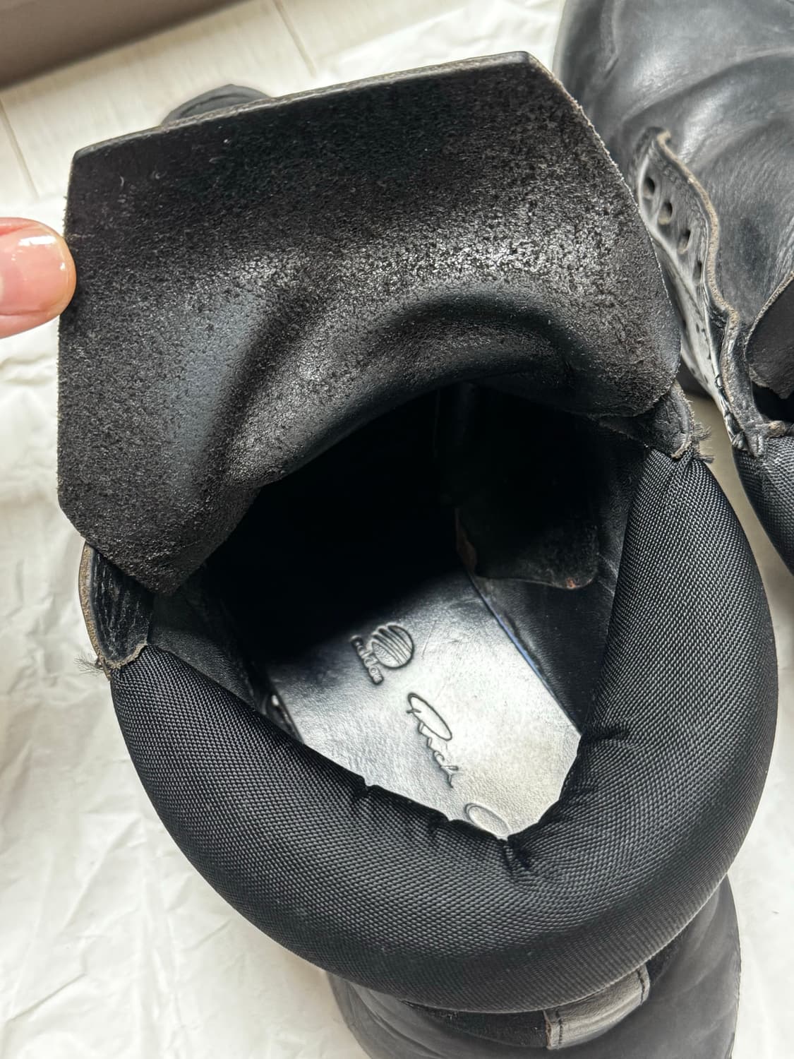 릭오웬스 아디다스 러너 레더 블랙 상품이미지7