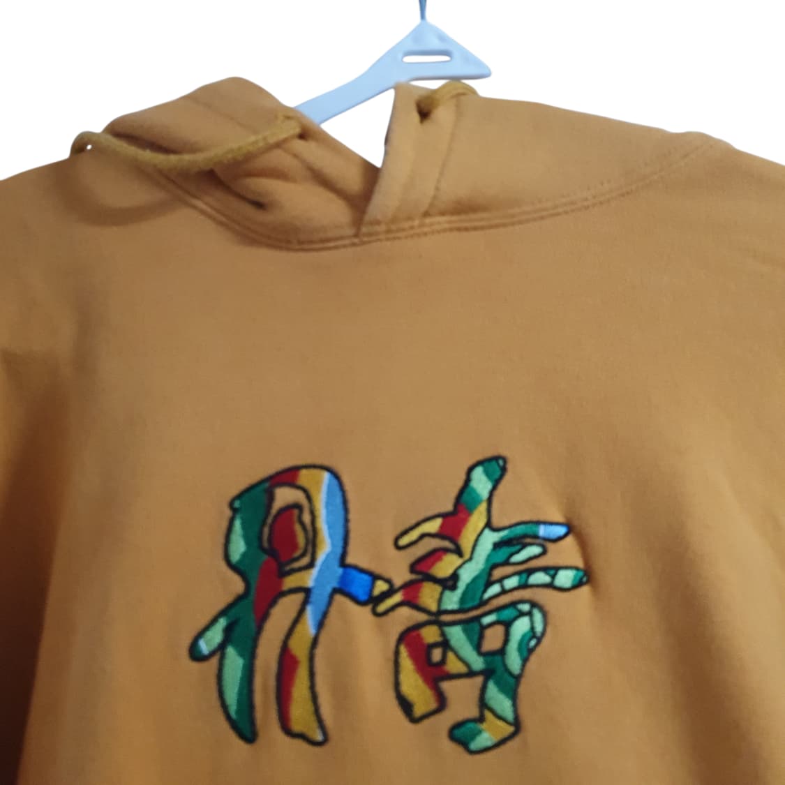 로맨틱크라운 단청 자수 후드티 L 100 상품이미지2