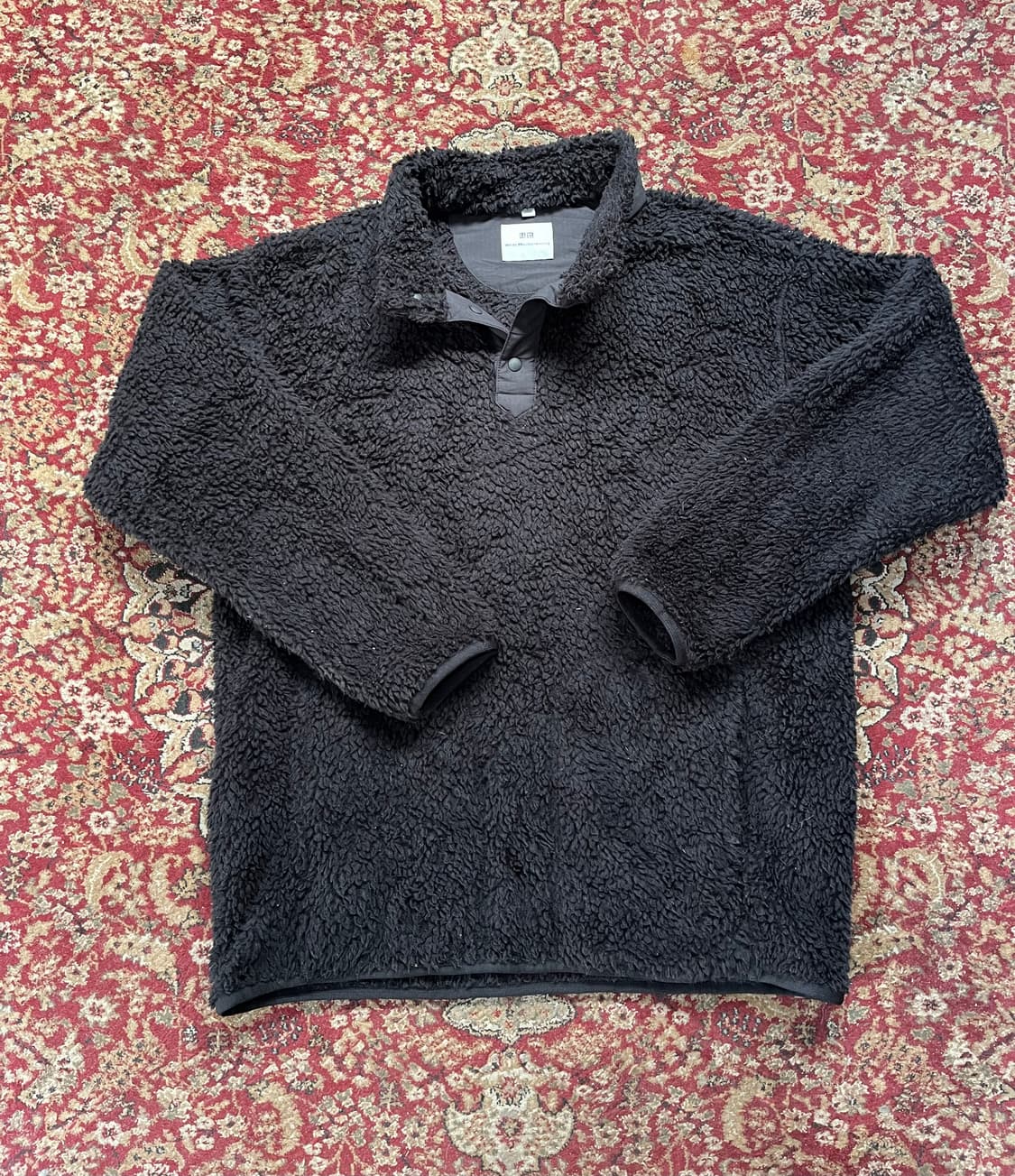 jp 유니클로 후리스 반집업 상품이미지1