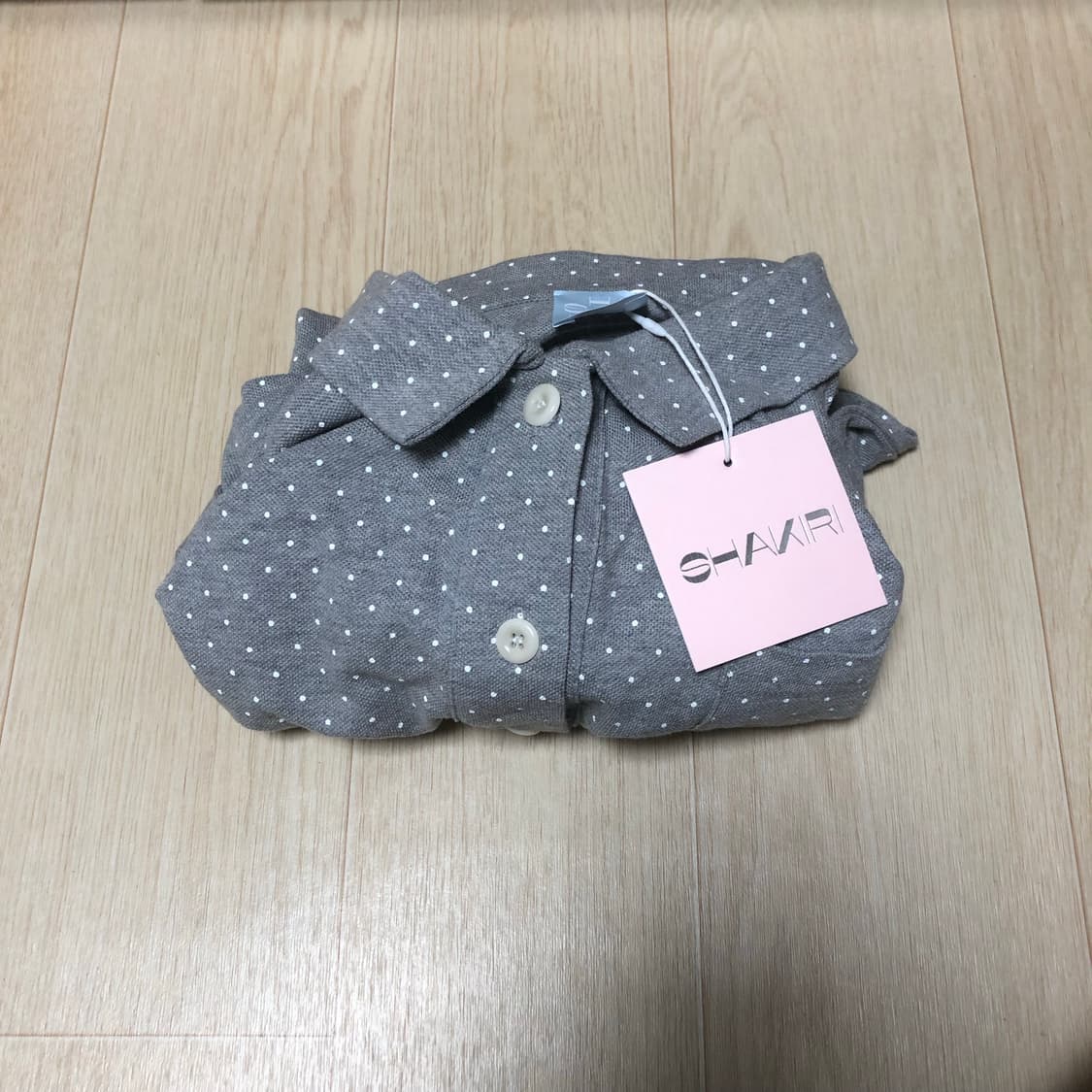 샤키리 도트 피케 드레스  상품이미지2