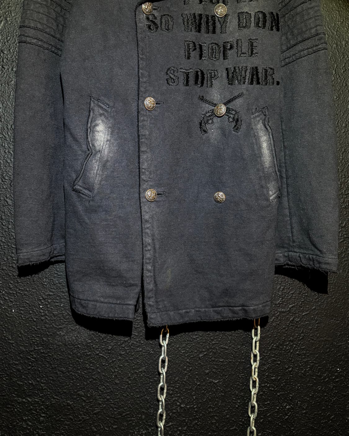 roar – “Stop People Stop War”Double Coat 상품이미지6