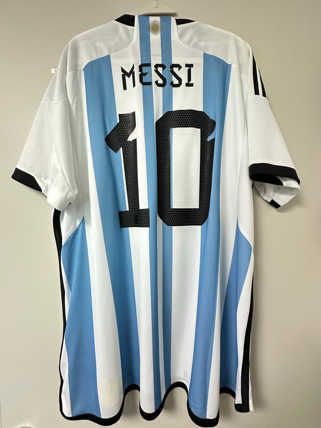 22-24 아르헨티나 홈 유니폼 No.10 메시 해외2XL(115) 상품이미지2