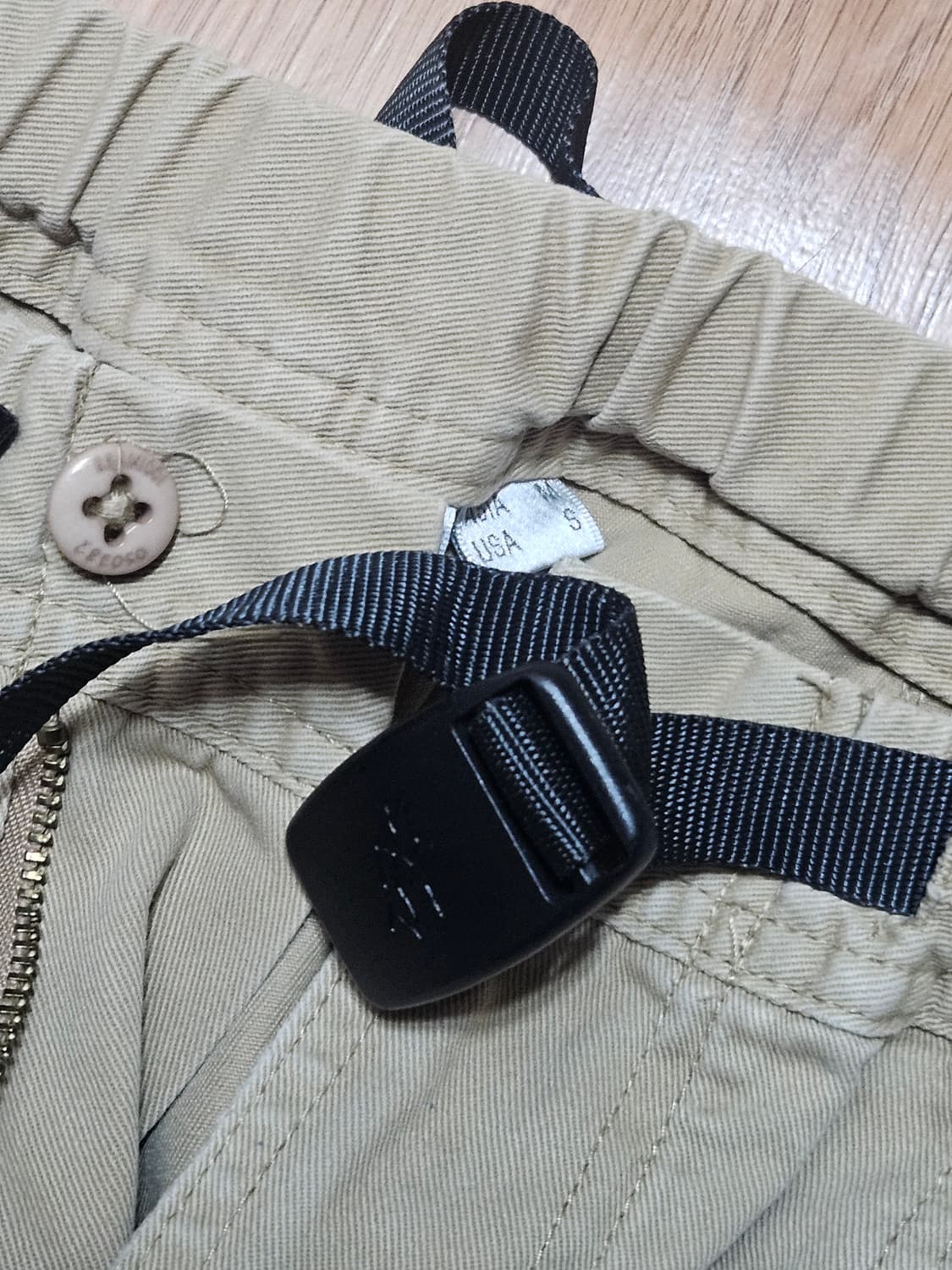 그라미치 가젯팬츠 카키 클라이밍 아메카지 루즈테이퍼드 상품이미지4