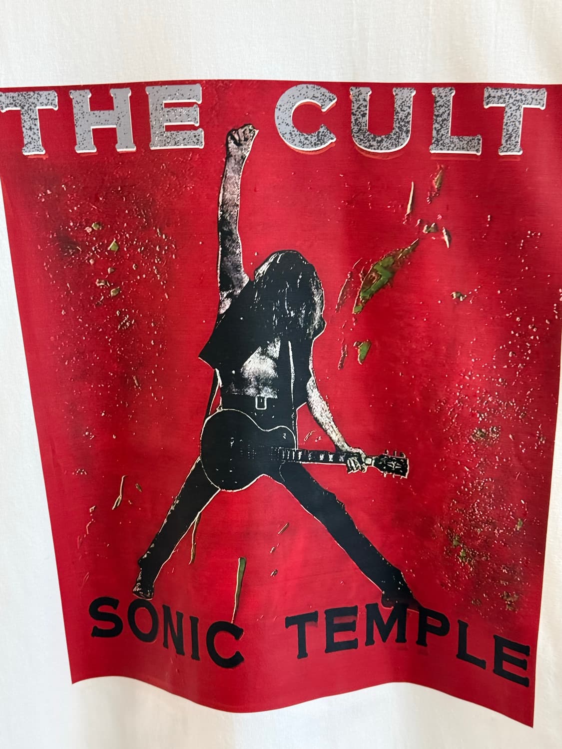 빈티지 무드 밴드 앨범커버 프린팅 반팔  상품이미지8