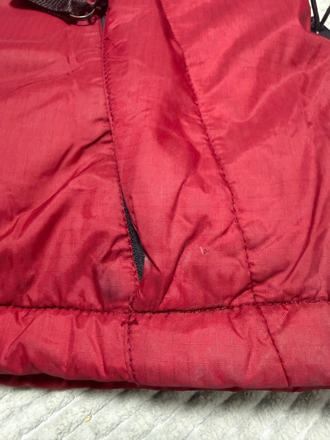 타미 힐피거 컬러블록 후드 다운 패딩 자켓 상품이미지8