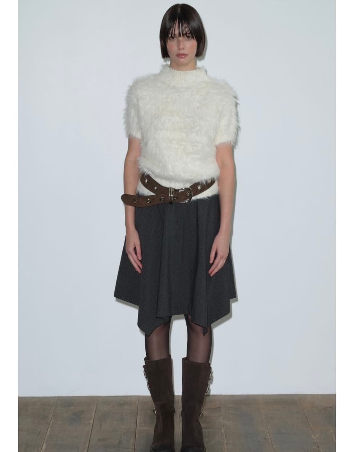 마가린핑거스 헤어리 하이넥 니트 (시착만한 새상품) 상품이미지4