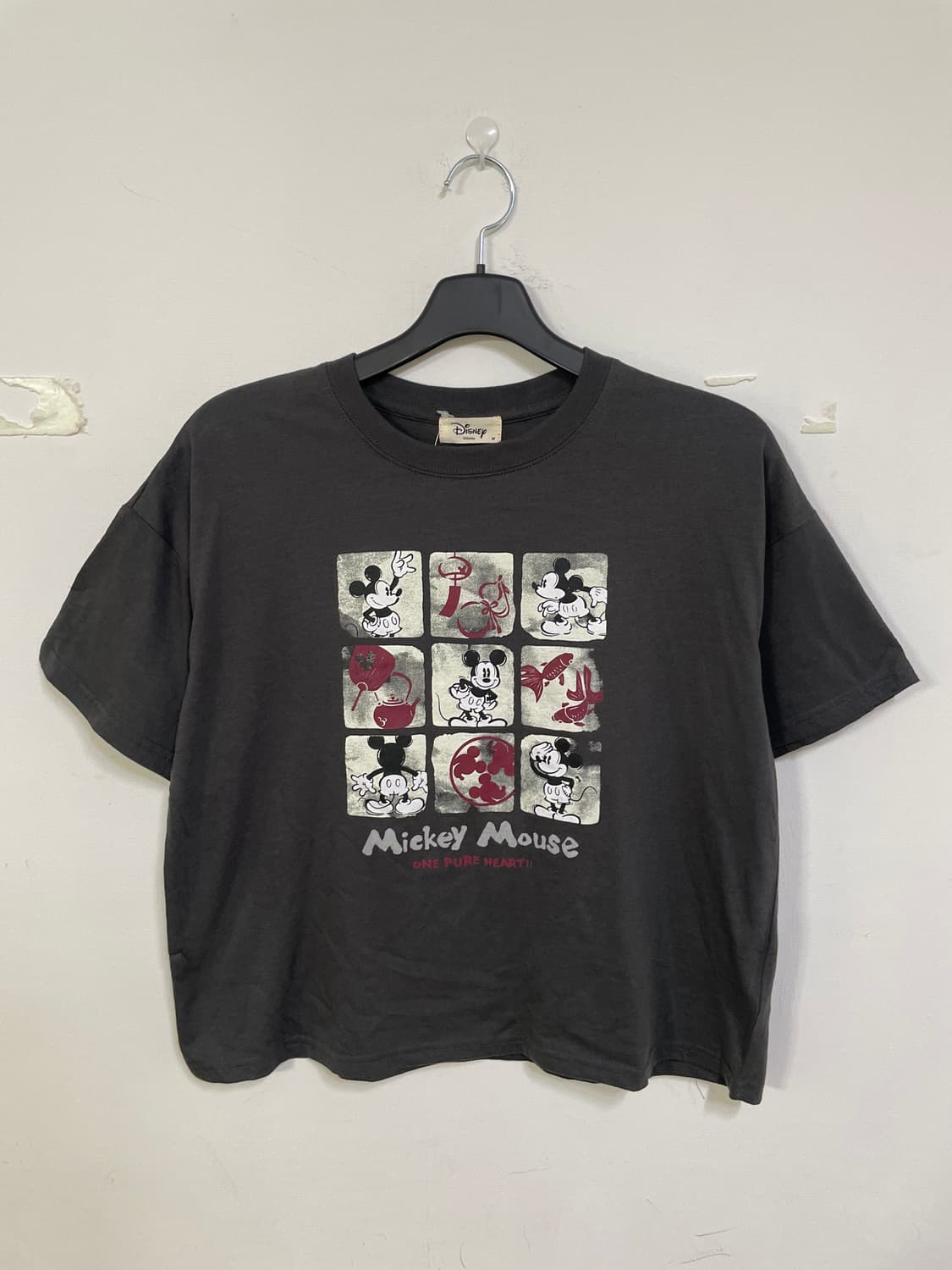디즈니 미키마우스 프린팅 반팔 티셔츠 상품이미지2