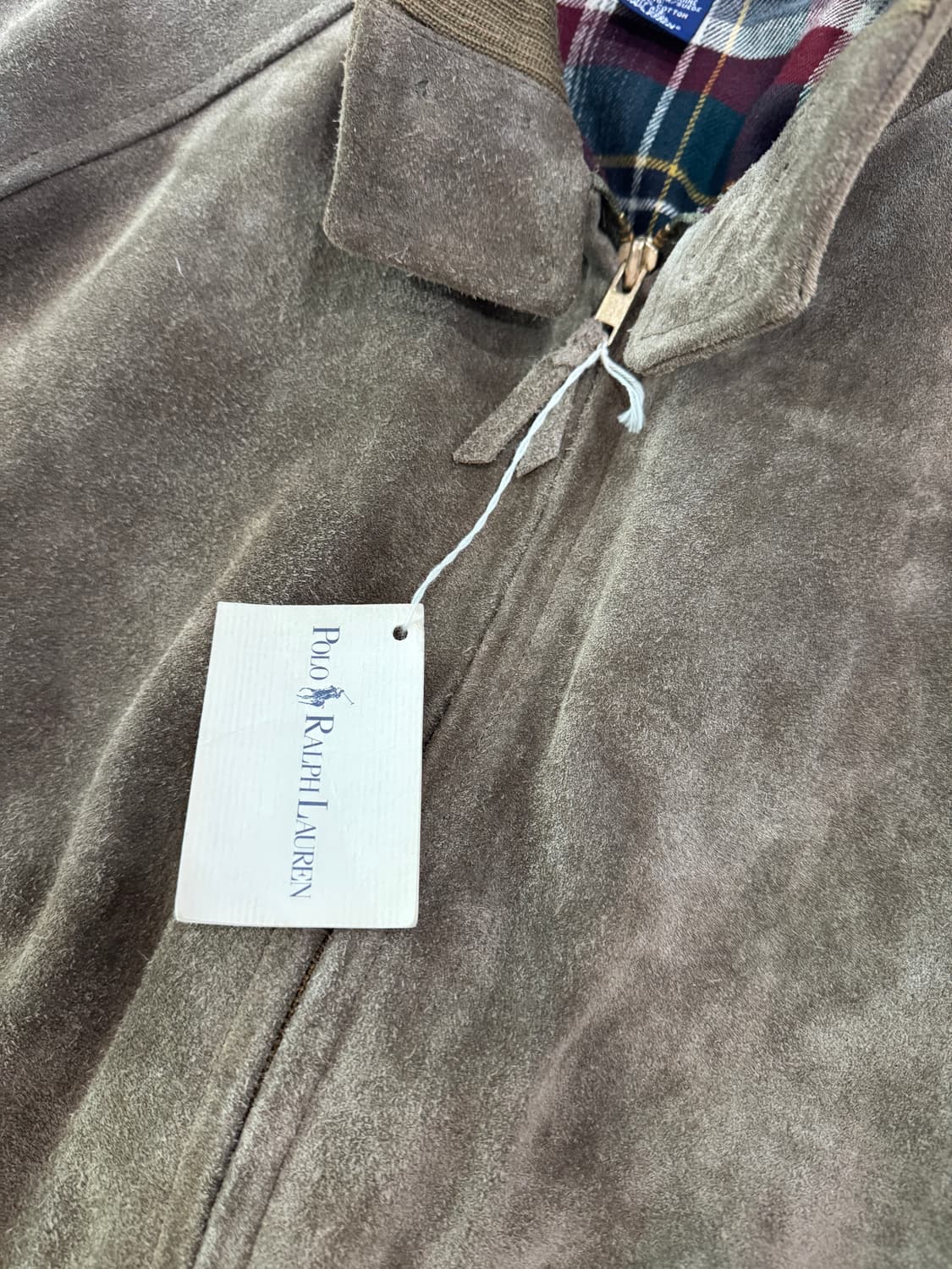 90s 폴로 스웨이드 헤링턴 상품이미지4