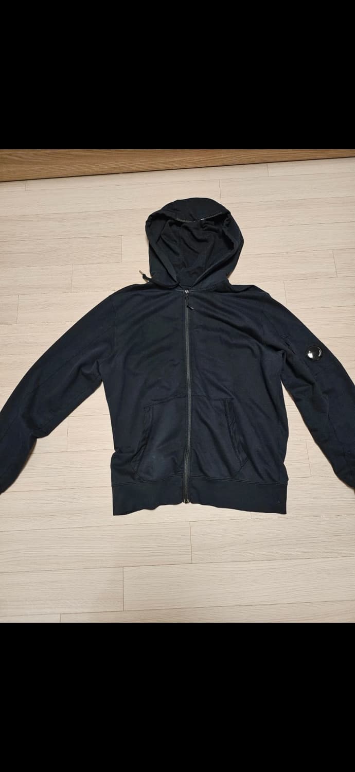 CP컴퍼니 블랙 후드집업 XL 상품이미지1