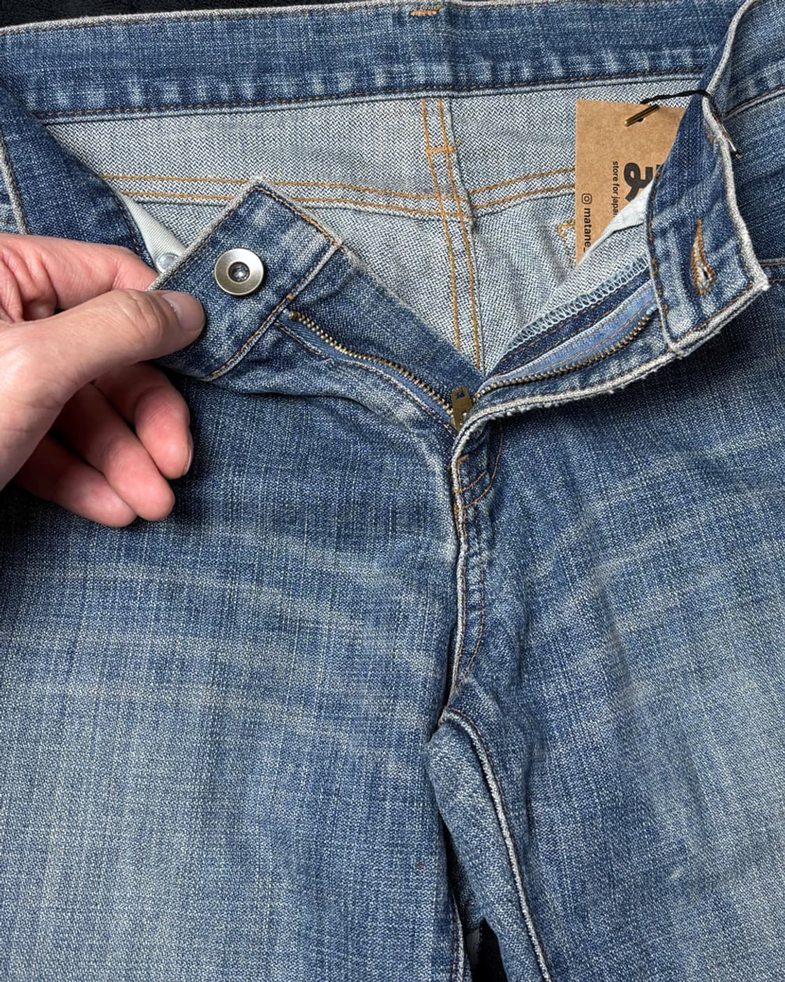 일본빈티지 부츠컷 데님 상품이미지3