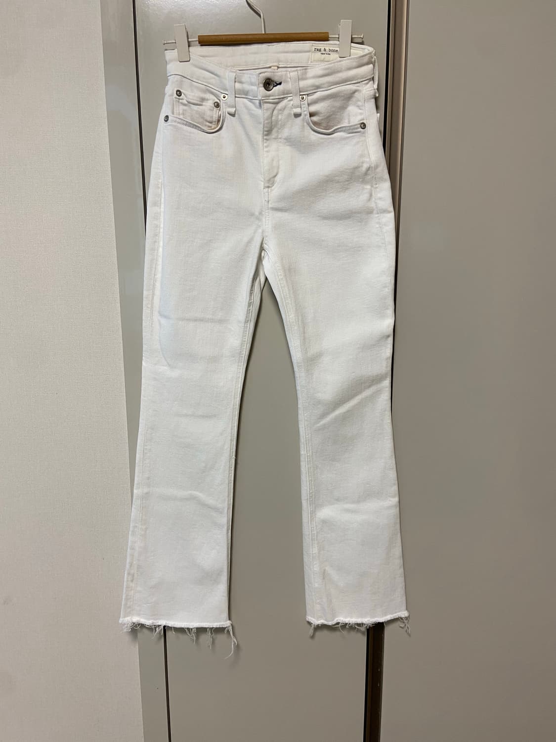 랙앤본 니나 하이라이즈 앵클 플레어 진 (미착용) 상품이미지1