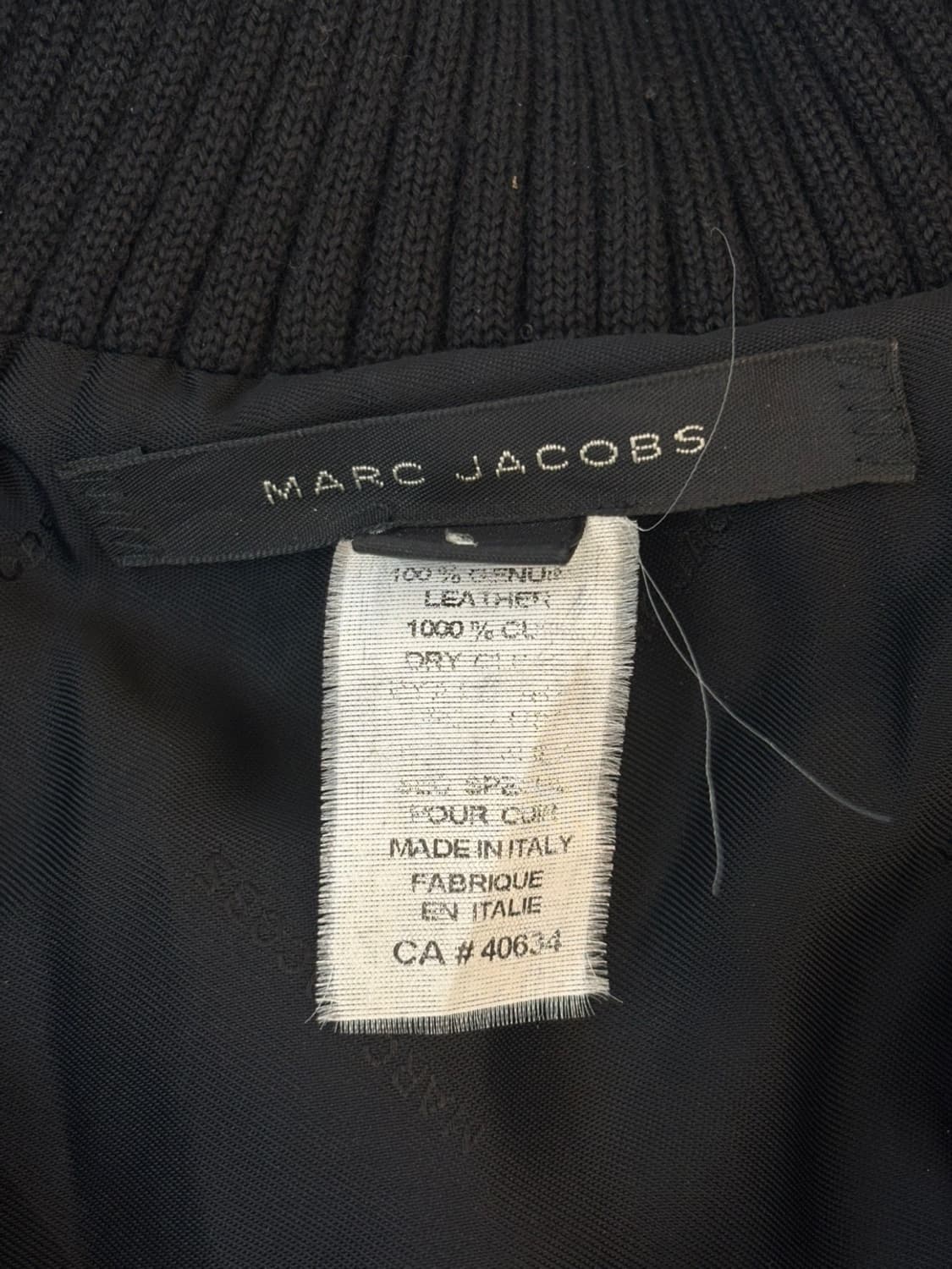 Marc Jacobs Lamb Leather Jacket 상품이미지8