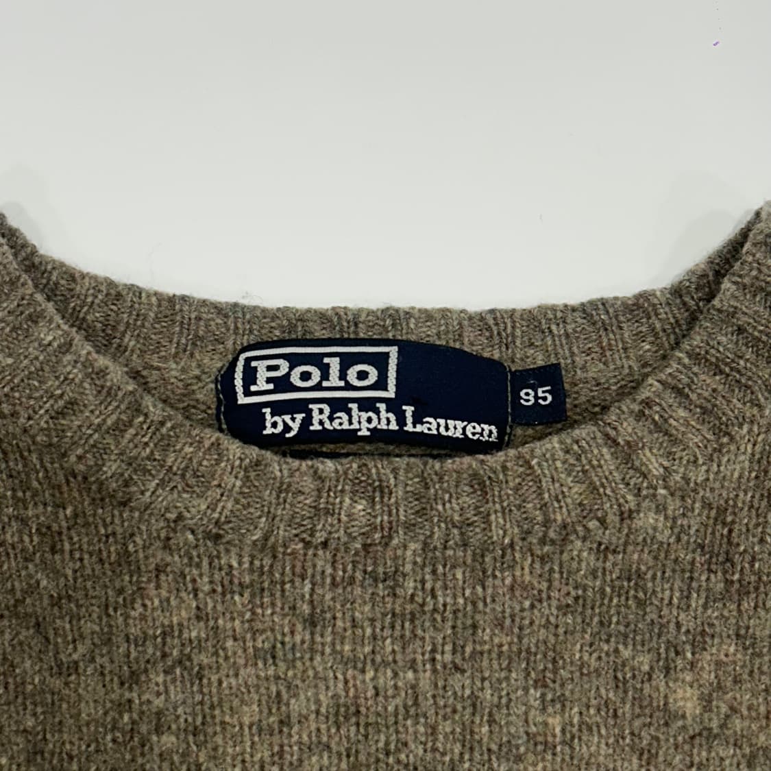 Polo 폴로 블랙포니 그레이베이지 니트 상품이미지5