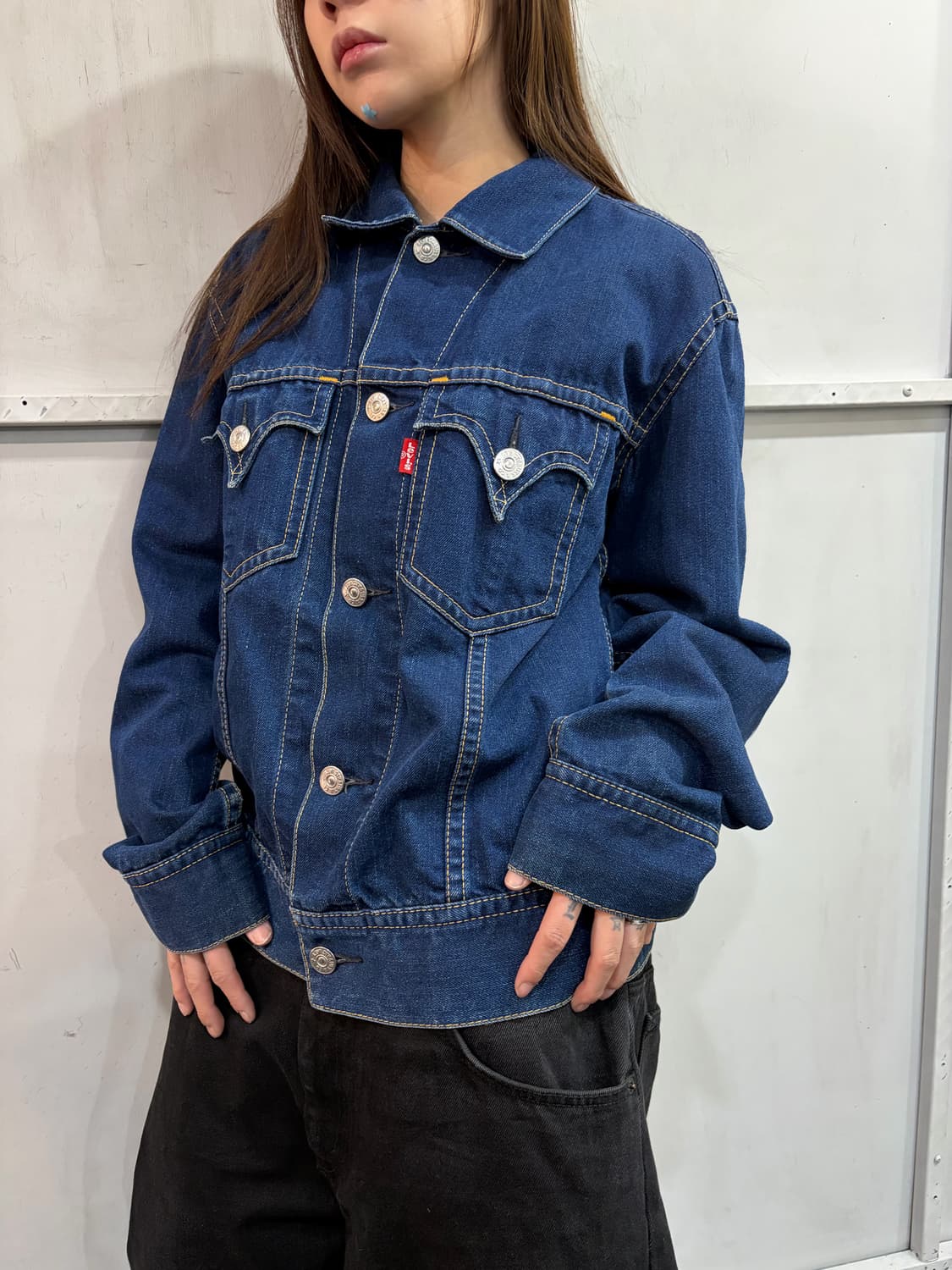 00s LEVIS type-1 denim trucker jacket 상품이미지1
