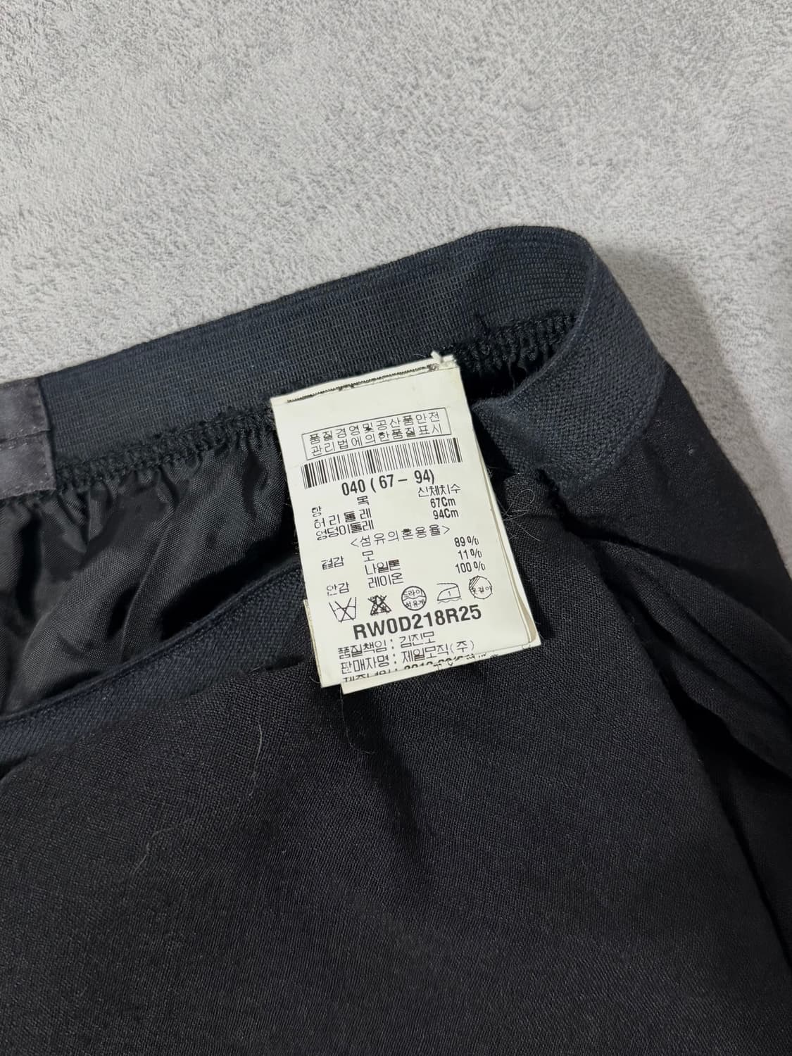 10FW Rick Owens Draped Skirt Shorts 상품이미지8