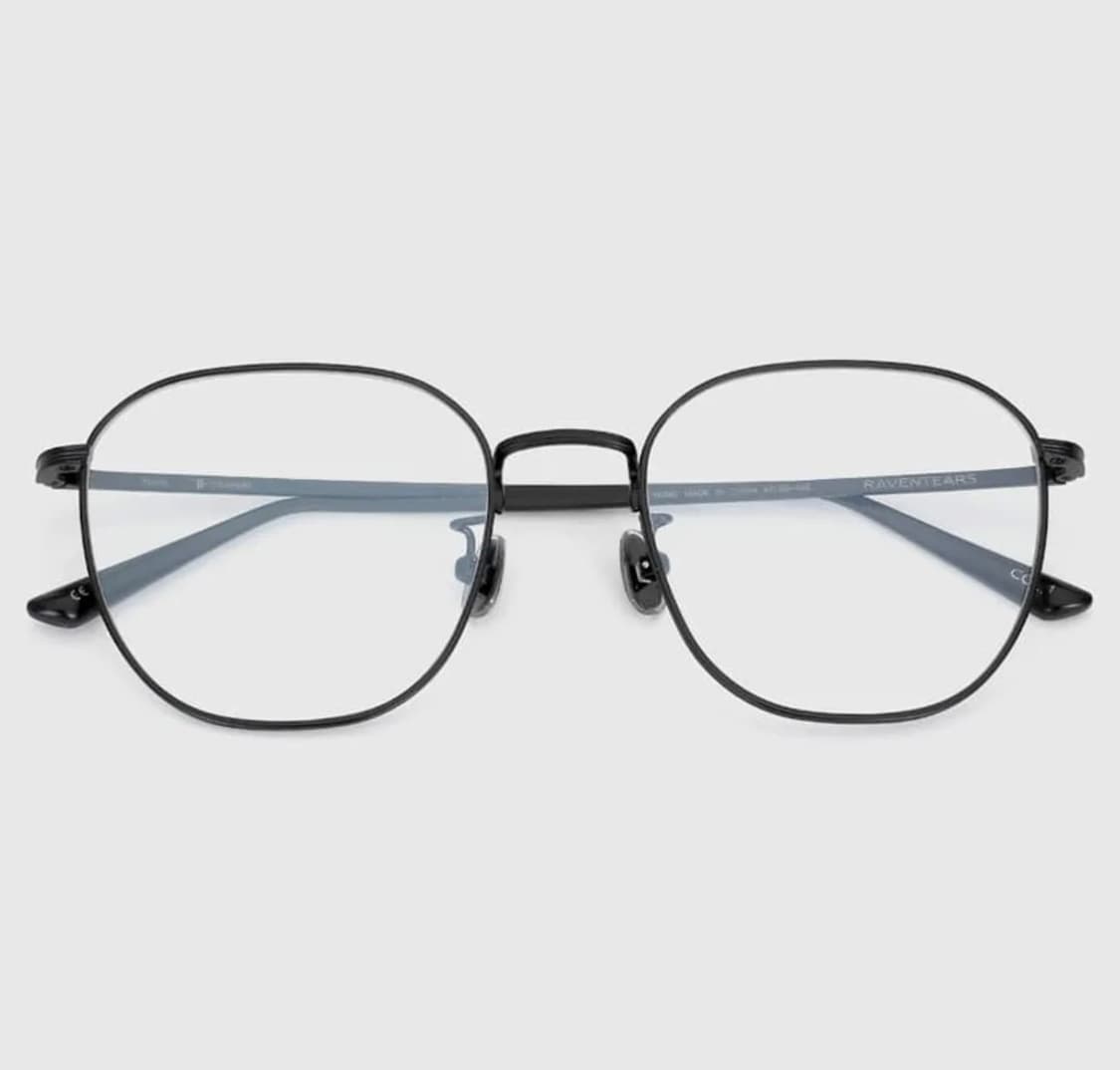 레이븐티얼스 MOVIE 무비 메탈 안경테 블랙 Col.1 상품이미지1