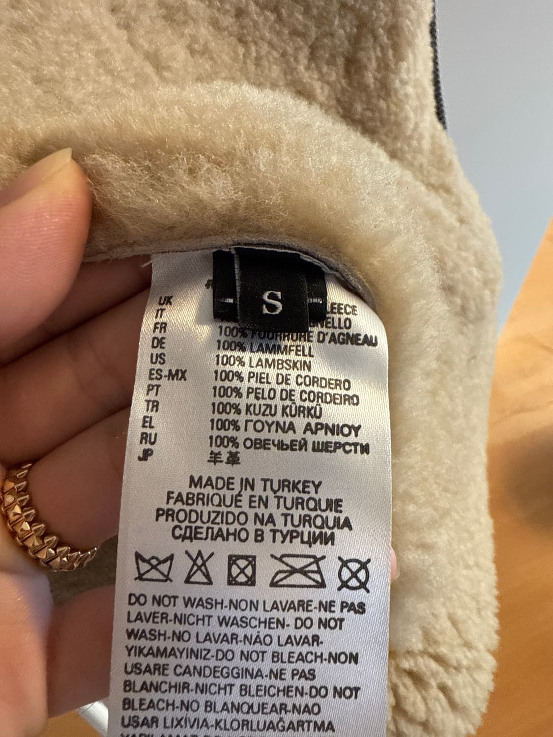 램 시어링 자켓 상품이미지6