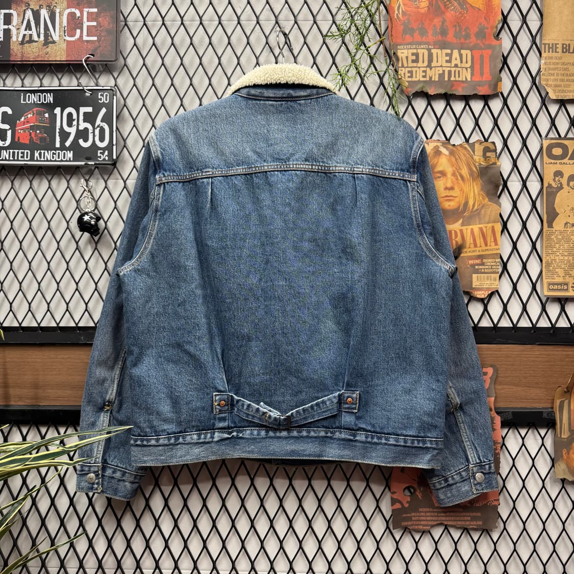 리바이스 타입 1 쉐르파 중청 데님 트러커 자켓 상품이미지2