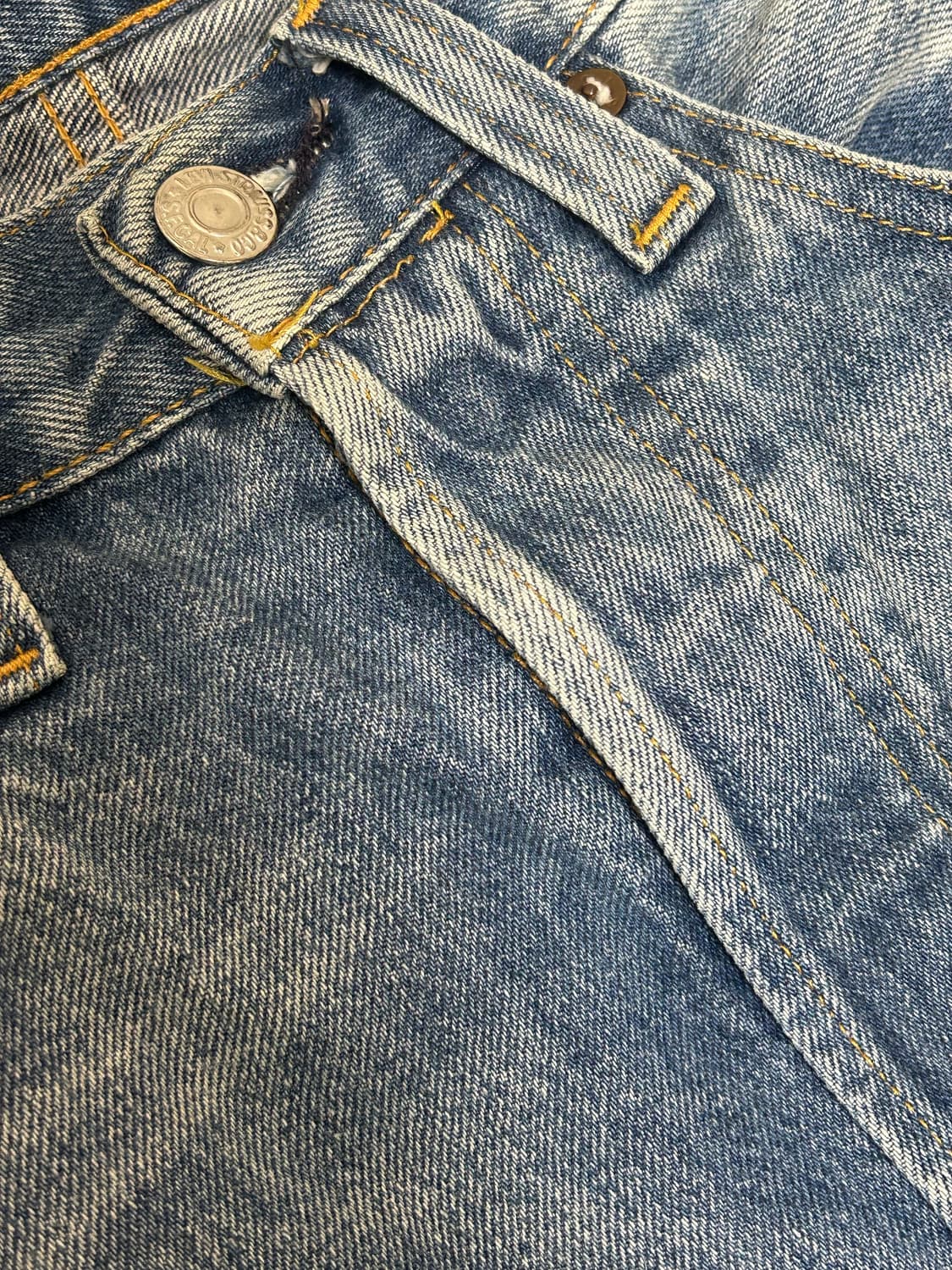 LVC 47501-0192 moonrock 셀비지 데님팬츠 W34 L34 상품이미지6