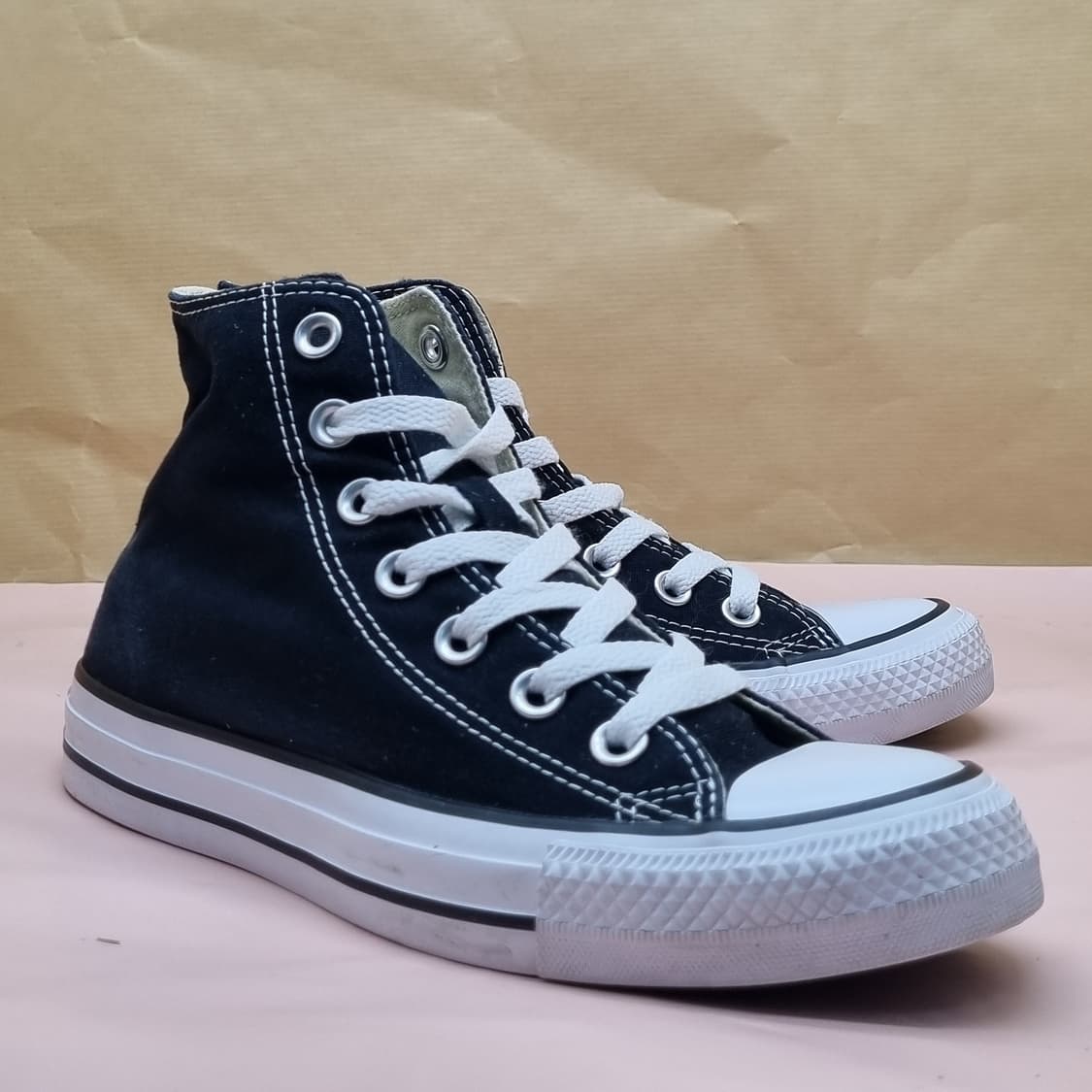 컨버스 척테일러 블랙 하이탑 225 상품이미지1